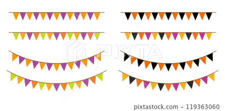 花圈設定萬聖節顏色 119363060