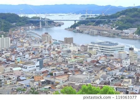 《Hiroshima Prefecture》 Taken from Senkoji Park (Senkoji / Tenneiji Sanjuto) Scenery of Onomichi 119363377