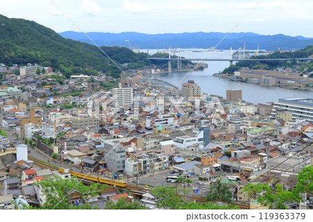 《Hiroshima Prefecture》 Taken from Senkoji Park (Senkoji / Tenneiji Sanjuto) Scenery of Onomichi 119363379
