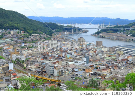 《廣島縣》從千光寺公園(千光寺/天寧寺三十戶)拍攝的尾道風景 《廣島縣》從千光寺公園(千光寺/天寧寺三十戶)拍攝的尾道風景 119363380