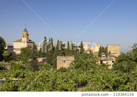 Alhambra, Generalife and Albayzin, UNESCO site, Granada, Andalusia, Spain Alhambra, Generalife and Albayzin, UNESCO site, Granada, Andalusia, Spain 119364138