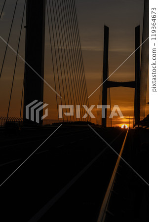 橋上的日落 橋上的日落 119364673