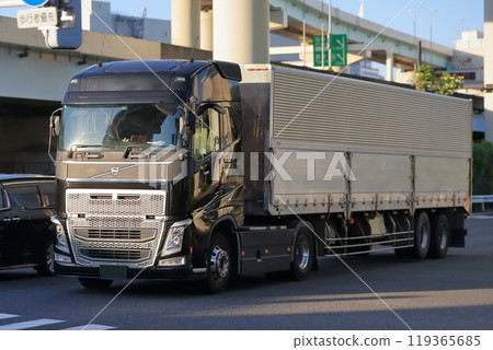 Trailer truck Trailer truck 119365685