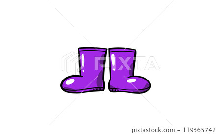 Simple purple boots Simple purple boots 119365742