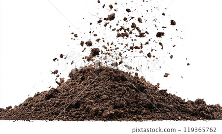 Flying soil material 119365762