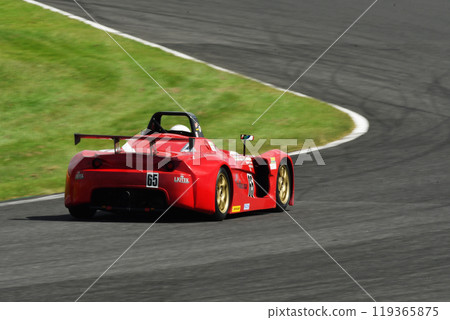 VITA racing car_climbing the corner VITA racing car_climbing the corner 119365875