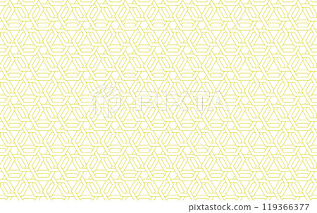 The geometric pattern with lines. Seamless vector background. White and yellow texture. Graphic modern pattern. Simple lattice graphic design The geometric pattern with lines. Seamless vector background. White and yellow texture. Graphic modern pattern. Simple lattice graphic design 119366377