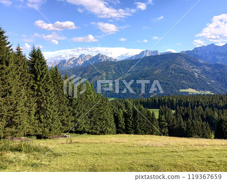 Characteristic mountains of the valley Characteristic mountains of the valley 119367659