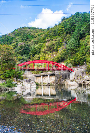 [長野縣] 木曾碼頭（紅鐵橋下、石雕處） 119367792