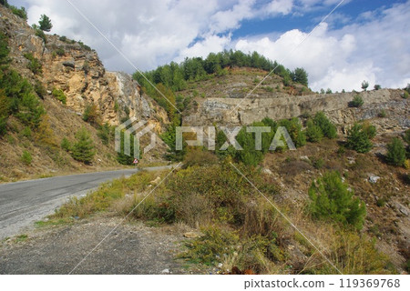 Southern Turkey, region Anatolia. Alanya, Antalya privince. Dim River National park and canyon. Taurus Mountains 119369768