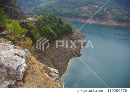 Southern Turkey, region Anatolia. Alanya, Antalya privince. Dim River National park and canyon. Taurus Mountains 119369776