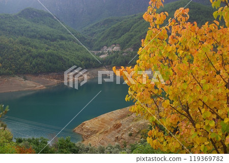 Southern Turkey, region Anatolia. Alanya, Antalya privince. Dim River National park and canyon. Taurus Mountains 119369782