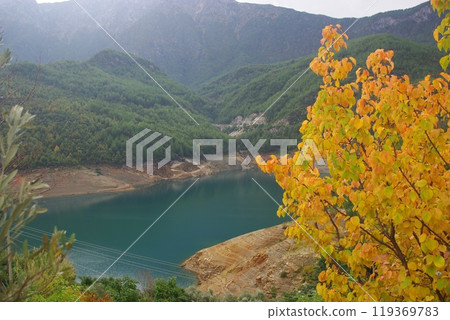 Southern Turkey, region Anatolia. Alanya, Antalya privince. Dim River National park and canyon. Taurus Mountains 119369783