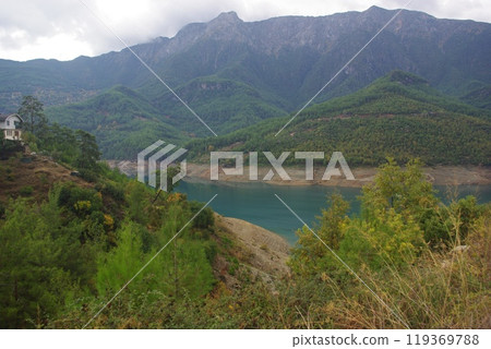 Southern Turkey, region Anatolia. Alanya, Antalya privince. Dim River National park and canyon. Taurus Mountains 119369788