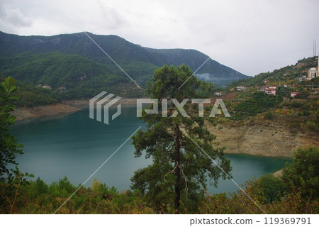 Southern Turkey, region Anatolia. Alanya, Antalya privince. Dim River National park and canyon. Taurus Mountains 119369791