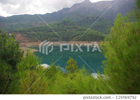 Southern Turkey, region Anatolia. Alanya, Antalya privince. Dim River National park and canyon. Taurus Mountains 119369792