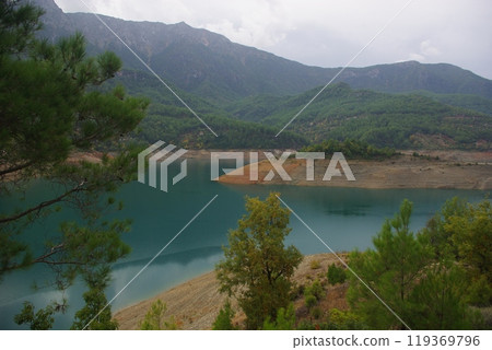 Southern Turkey, region Anatolia. Alanya, Antalya privince. Dim River National park and canyon. Taurus Mountains 119369796