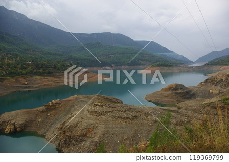 Southern Turkey, region Anatolia. Alanya, Antalya privince. Dim River National park and canyon. Taurus Mountains 119369799