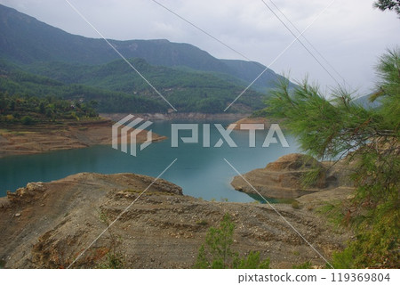 Southern Turkey, region Anatolia. Alanya, Antalya privince. Dim River National park and canyon. Taurus Mountains 119369804