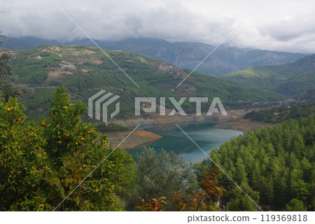 Southern Turkey, region Anatolia. Alanya, Antalya privince. Dim River National park and canyon. Taurus Mountains 119369818
