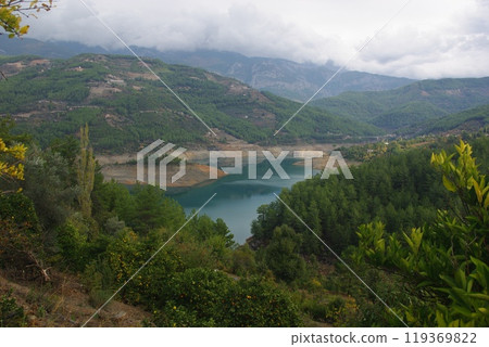 Southern Turkey, region Anatolia. Alanya, Antalya privince. Dim River National park and canyon. Taurus Mountains 119369822