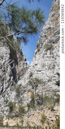 South Turkey region Anatolia. Sapadere canyon and waterfall. National park, Mediterranean. Taurus Mountains 119369842