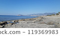 Coast of Alanya, Antalya. Mediterranean Sea. South of Turkey 119369983