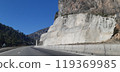 Central Turkey region Anatolia. Taurus mountain. Highway through central Anatolia, Taurus 119369985