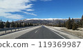 Central Turkey region Anatolia. Taurus mountain. Highway through central Anatolia, Taurus 119369987