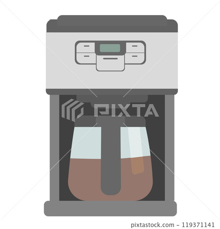 Coffee maker illustration Coffee maker illustration 119371141