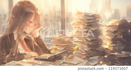 女孩加班 119371607