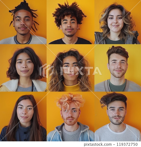 Compilation of Different People Talking to Camera  119372750