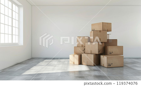 Pink gift present box with a white ribbon held in womans hands. Cope space, gifting season, Christmas, discount, sale, cozy Pink gift present box with a white ribbon held in womans hands. Cope space, gifting season, Christmas, discount, sale, cozy 119374076