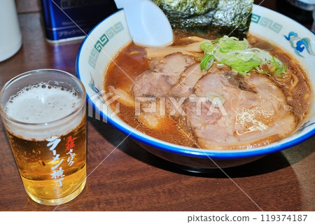 Soy sauce ramen from the original Sapporo Ramen Yokocho 119374187