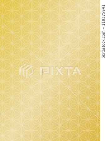Asanoha background, vertical, gold, metallic, Japanese pattern Asanoha background, vertical, gold, metallic, Japanese pattern 119375941