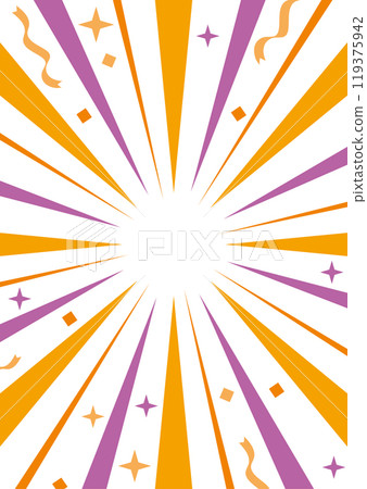 Orange purple Halloween color focus line background glitter confetti Orange purple Halloween color focus line background glitter confetti 119375942