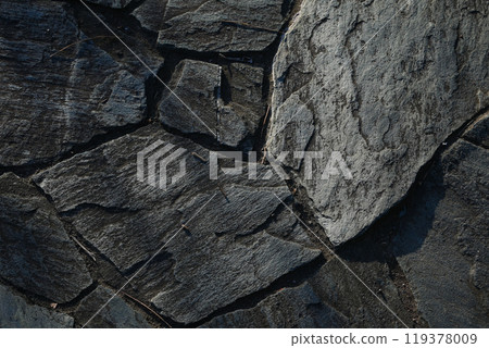 Stone material, stone wall, stone wall 119378009