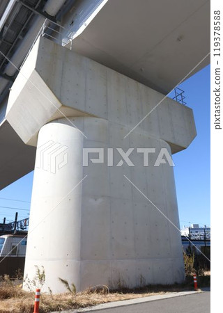 Myoden Bridge Pier Myoden Bridge Pier 119378588