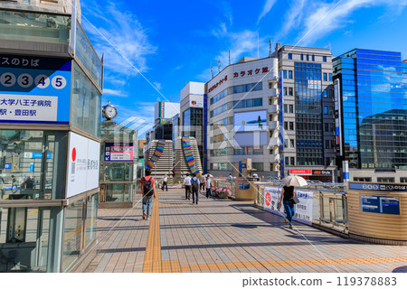 Tokyo Hachioji City JR Hachioji Station North Exit (Mulberry Bridge) 119378883