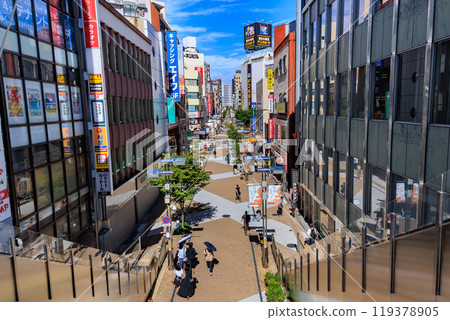 Tokyo Hachioji City JR Hachioji Station North Exit (Hachioji Nishi Hoshasen Yu Road) Tokyo Hachioji City JR Hachioji Station North Exit (Hachioji Nishi Hoshasen Yu Road) 119378905