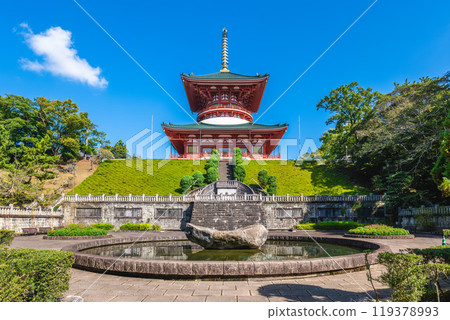 Naritasan Shinshoji, a Shingon Buddhist temple located in Narita, Chiba, Japan 119378993