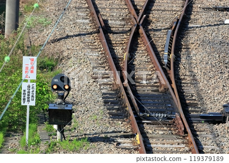 Railway point 119379189