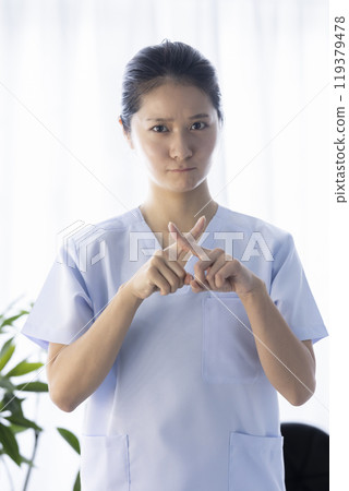 醫護人員的女人 119379478