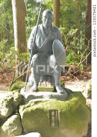 芭蕉弟子河合空像(立石寺(山寺)境內/山形縣山形市山寺) 芭蕉弟子河合空像(立石寺(山寺)境內/山形縣山形市山寺) 119379481