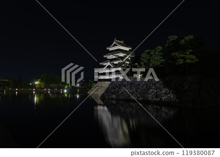 Matsumoto Castle Lighted Up Matsumoto Castle Lighted Up 119380087