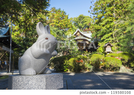 Koma Usagi at Okazaki Shrine, Kyoto Koma Usagi at Okazaki Shrine, Kyoto 119380108
