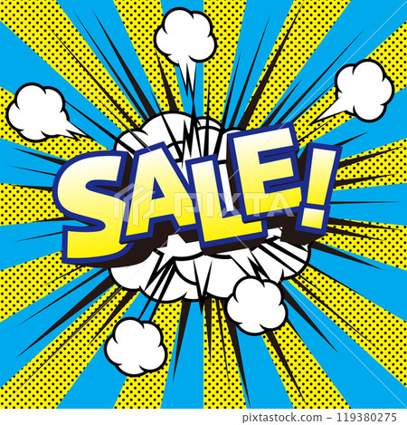 American comic book style speech bubble_sale_2 119380275