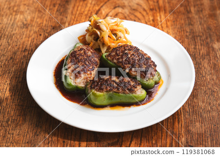 Stuffed peppers Stuffed peppers 119381068