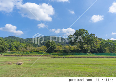 Asuka National Historic Park, Ishibutai area, Grass Square 119381177