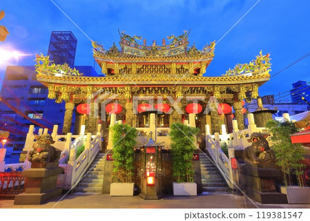 [神奈川縣] 橫濱館亭夜景（橫濱中華街） 119381547